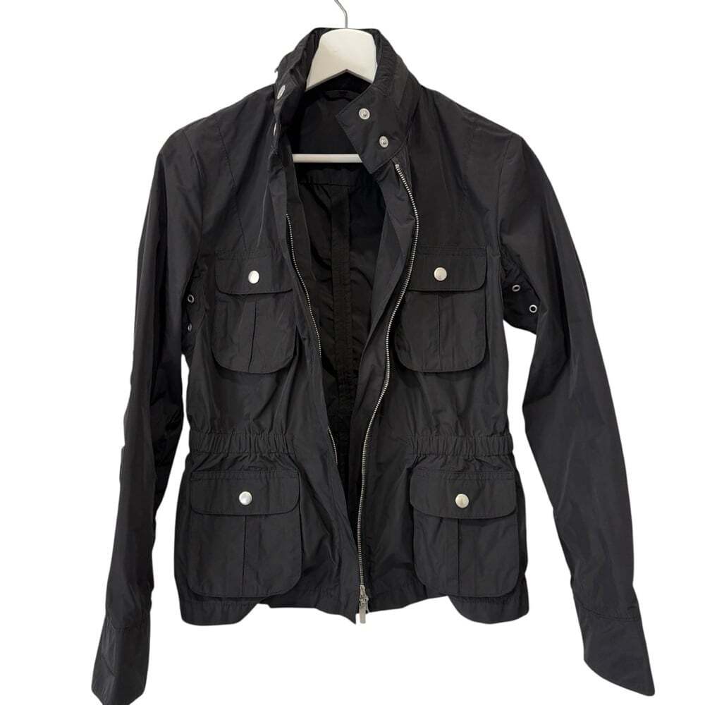 United Colors Of Benetton Black Utility Jacket Size 42 US 6